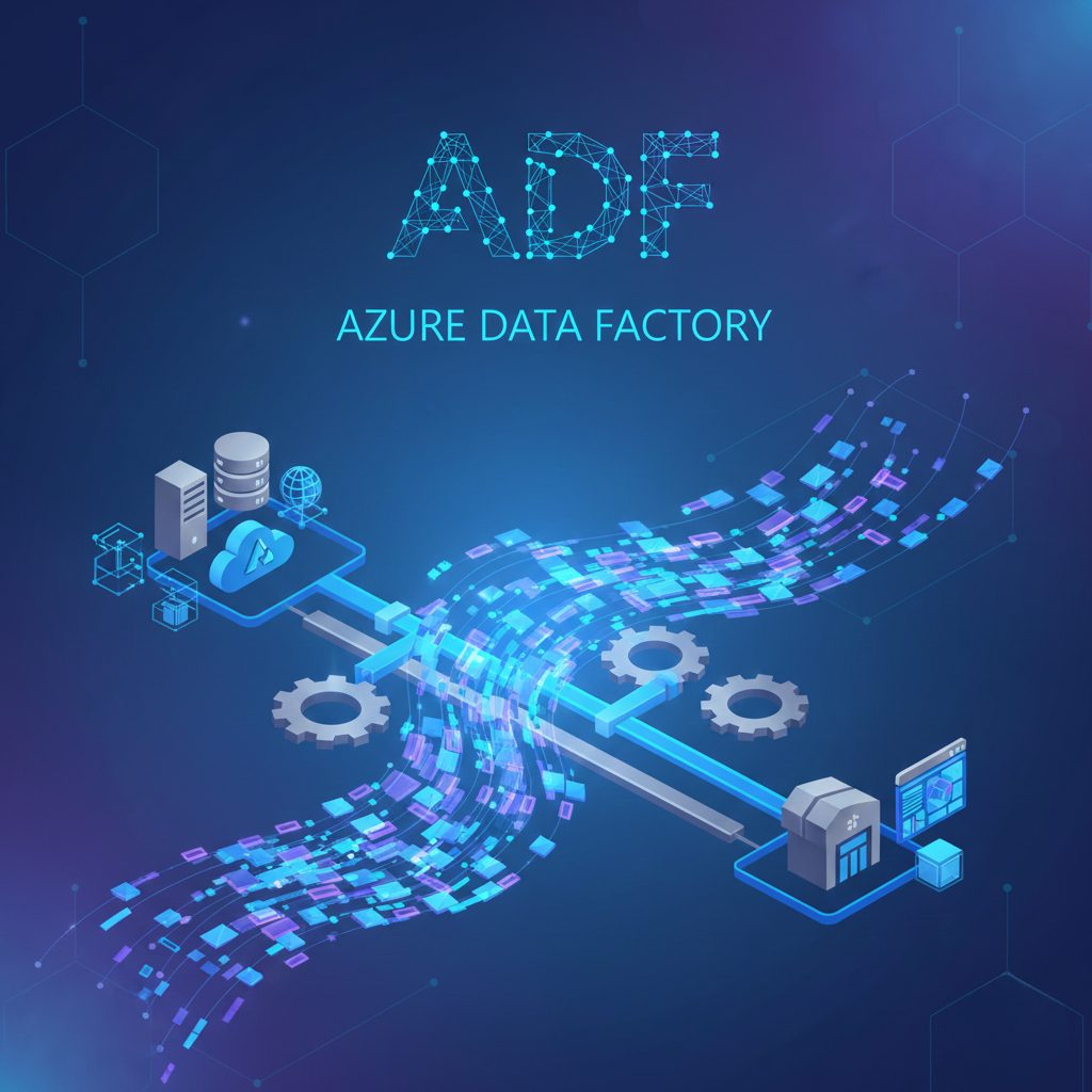 azure data factory main image on page or azure data engineer pic on page focus cover image